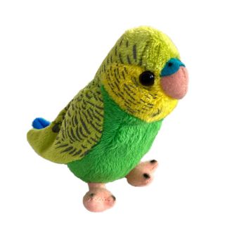 Obrázek z Andulka zeleno-žlutá plyš 13cm 